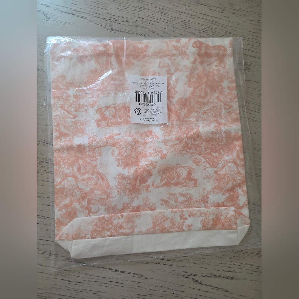 NWT Dior Toile De Jouy Beauty Line Canvas Tote! - Picture 4 of 7